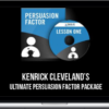 Kenrick Cleveland – Persuasion Factor